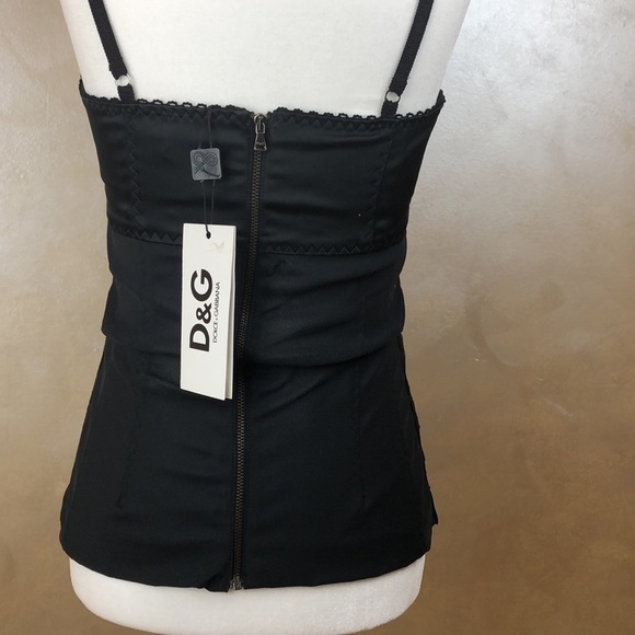 NWT Dolce & Gabbana Leopard Print Corset Bustier Sz 40 - Picture 4 of 8